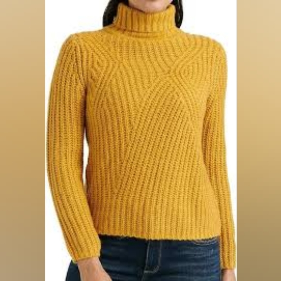 Lucky Brand Traveling Rib Turtleneck Sweater - Picture 5 of 8